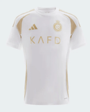 Camisa Al-Nassr III 24/25 Torcedor Masculina - Branco e Dourado